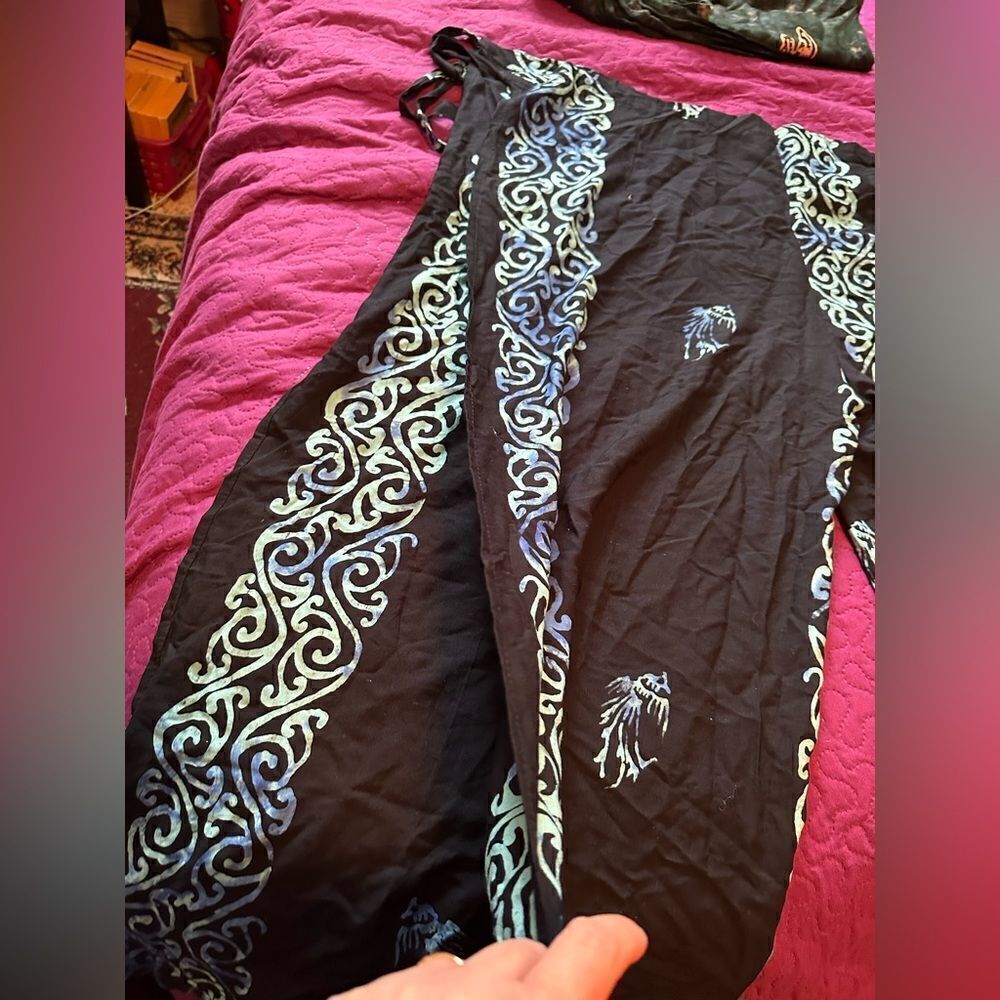 Set of 2  West  moon wrap pants , tropical